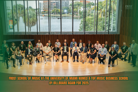 Music Industry Centennial Medalists in Newman Recital Hall